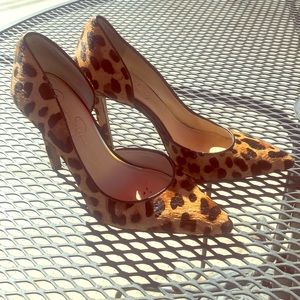 Jessica Simpson 8.5 cheetah print heels